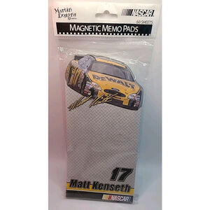 Vintage 2003 NASCAR Matt Kenseth #17 Notepad Memo Pad Magnet Magnetic New